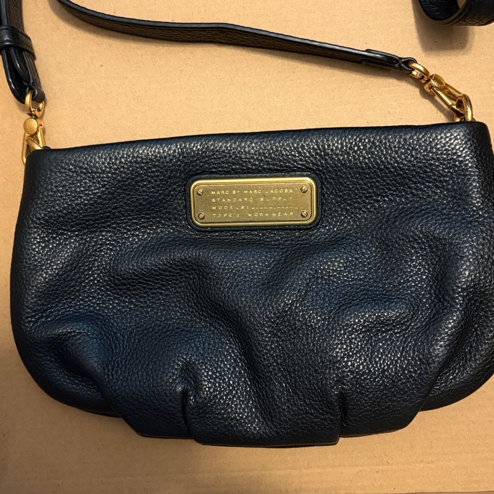 Marc by Marc Jacobs Black Leather Crossbody
